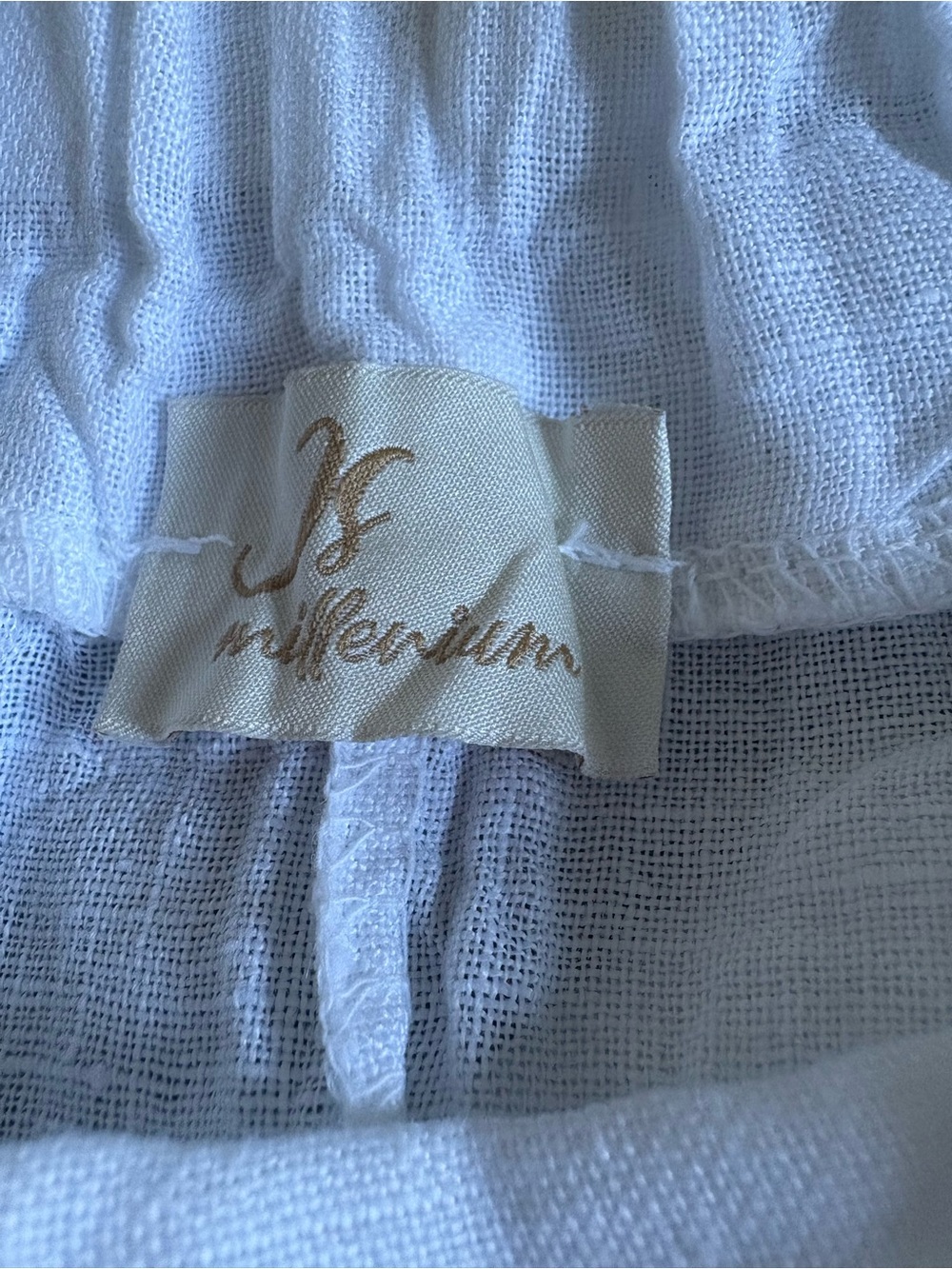 JS Millenium White Linen Maxi Skirt - Classic Summer Style - Picture 7 of 10